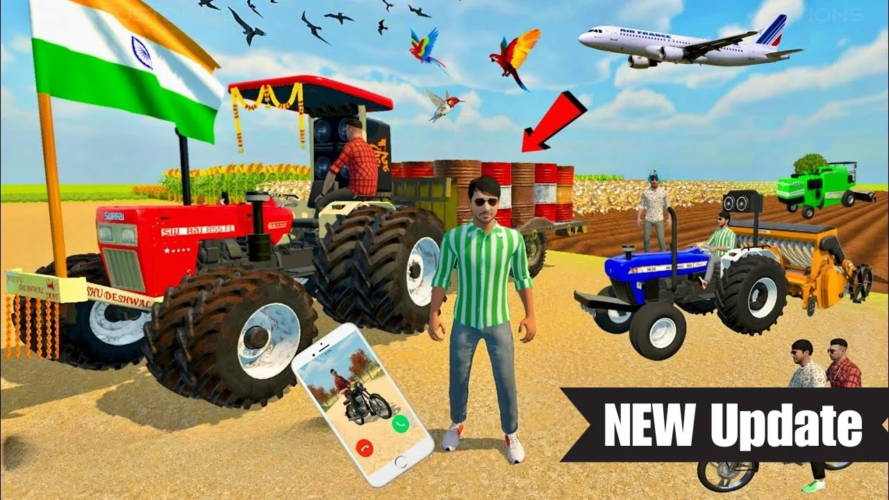 Customize Indian Tractors and Vehicles in the Latest Version of Indian Tractor Simulator